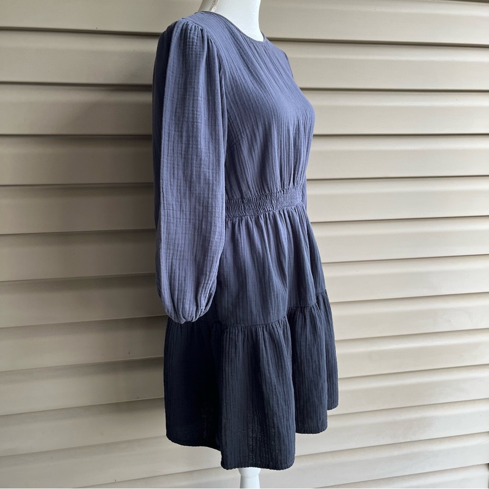 •Universal Thread• Gray/Black Ombre Tiered Dress - Size Small - Picture 5 of 10